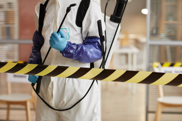 Professional Biohazard Cleanup technician working in Nixon, PA